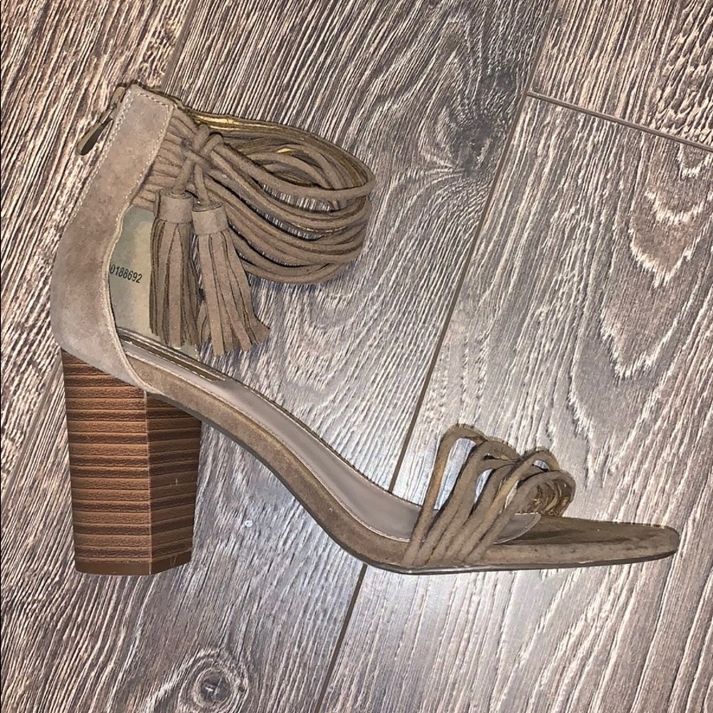 Tassel heels